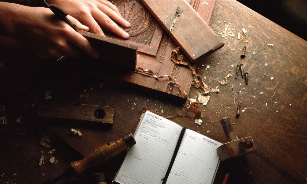 Holzhandwerk Workshop Salutogenese